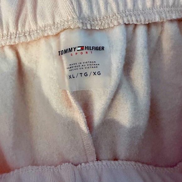 TOMMY HILFIGER SPORT WOMENS SWEATPANTS PINK SIZE XL - Picture 7 of 7